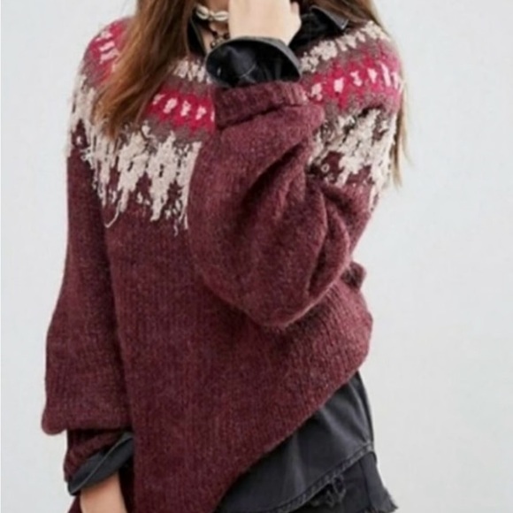 Free People Baltic Fair Isle Sweater - Picture 4 of 9